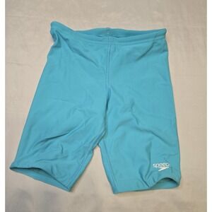 Speedo Boys Learn to Swim‎ Jammer Trunks UPF +50 Aqua Size 7 Logo